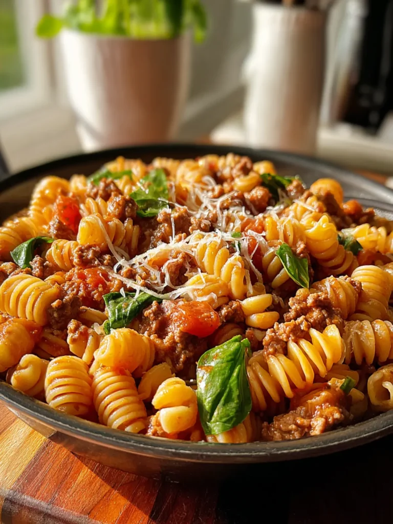 Savory Ground Turkey Pasta: A Healthy Comfort Dish First Image