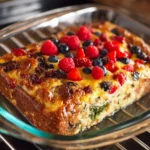 Healthy Overnight Breakfast Casserole First Image