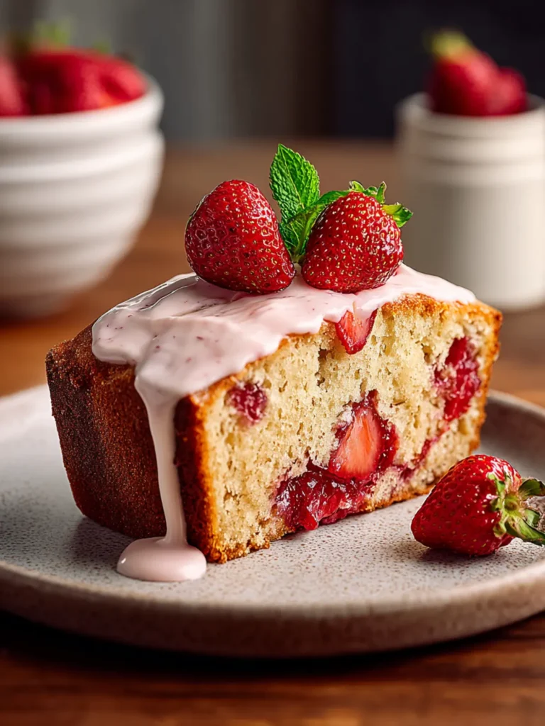 Irresistible Strawberry Pound Cake Recipe You’ll Love First Image