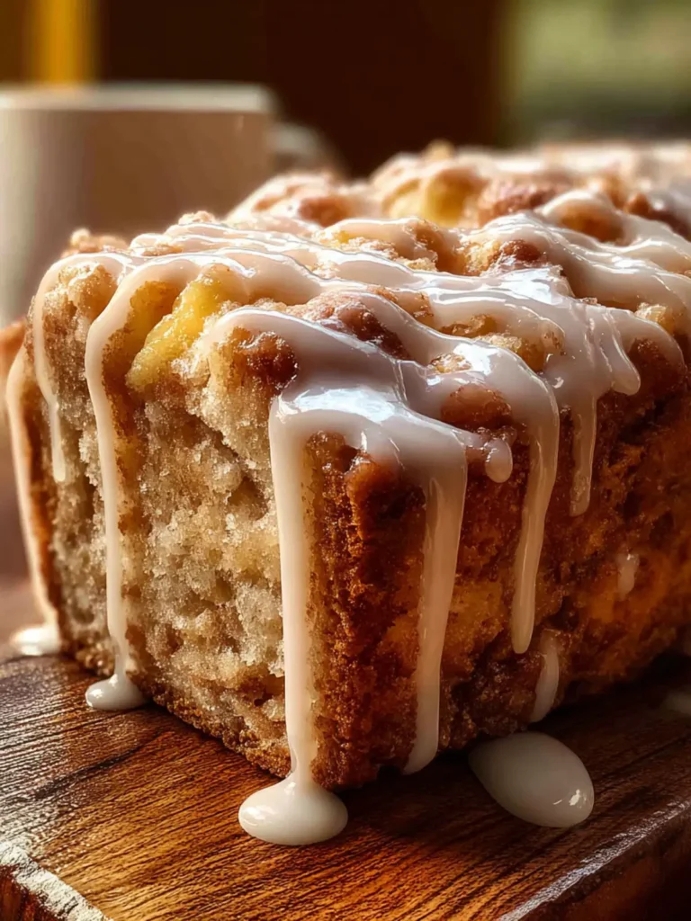 Moist Amish Apple Fritter Bread First Image