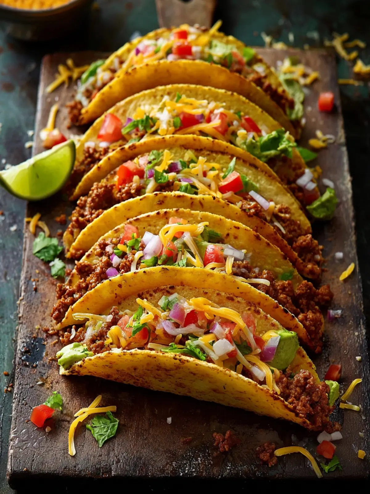 Oven-Baked Cheesy Tacos First Image