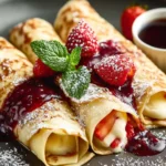 Irresistible Blintzes: A Magical Creamy Delight First Image