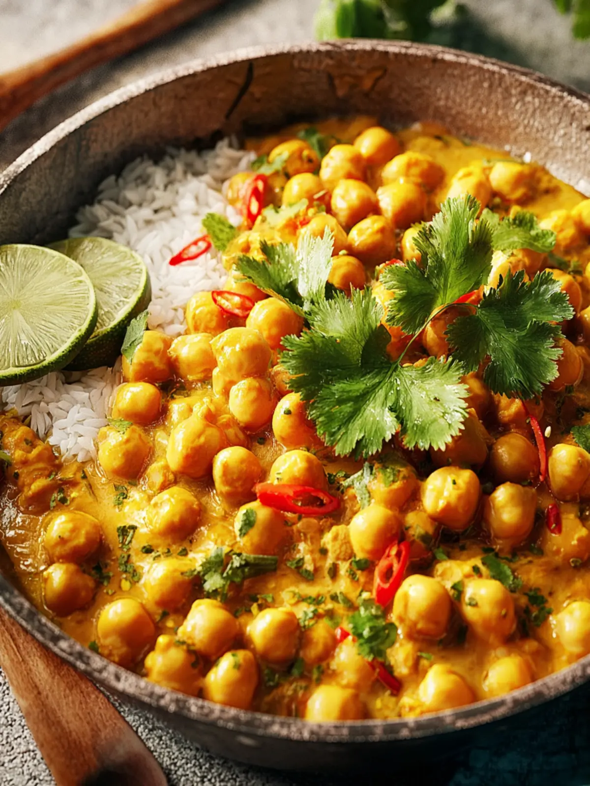 Chickpea Curry: Quick and Delicious Recipe First Image