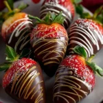 Indulge in Valentine’s Day Chocolate Covered Strawberries First Image