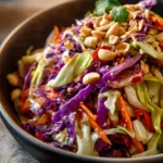 Irresistible Asian Peanut Cabbage Slaw Recipe Delight First Image