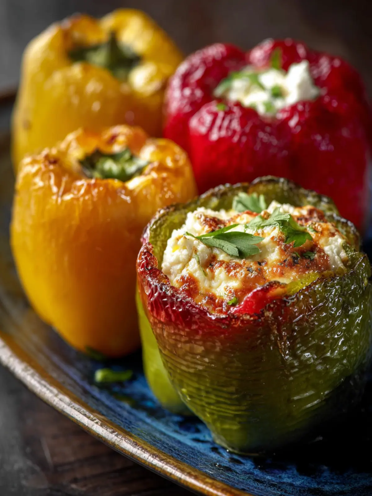 Ricotta Stuffed Peppers First Image