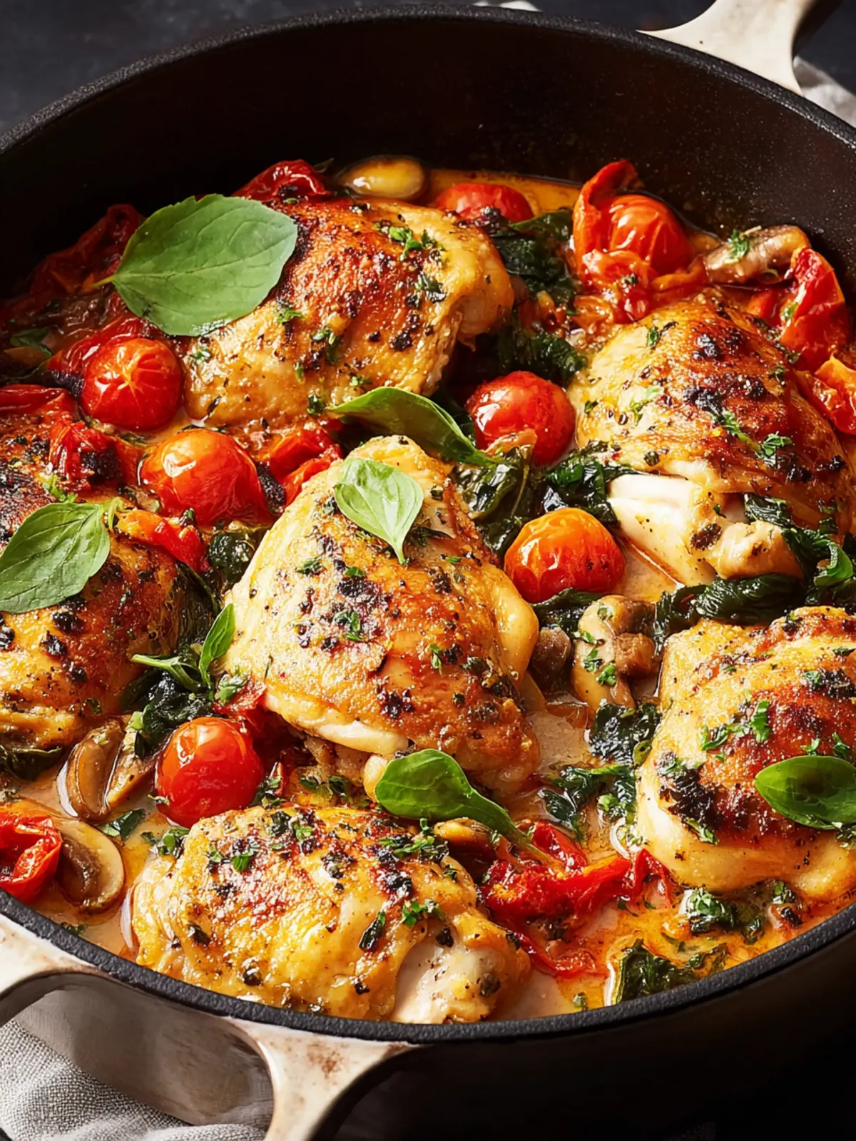 Irresistible One-Pot Italian Chicken Recipe for Family Meals First Image