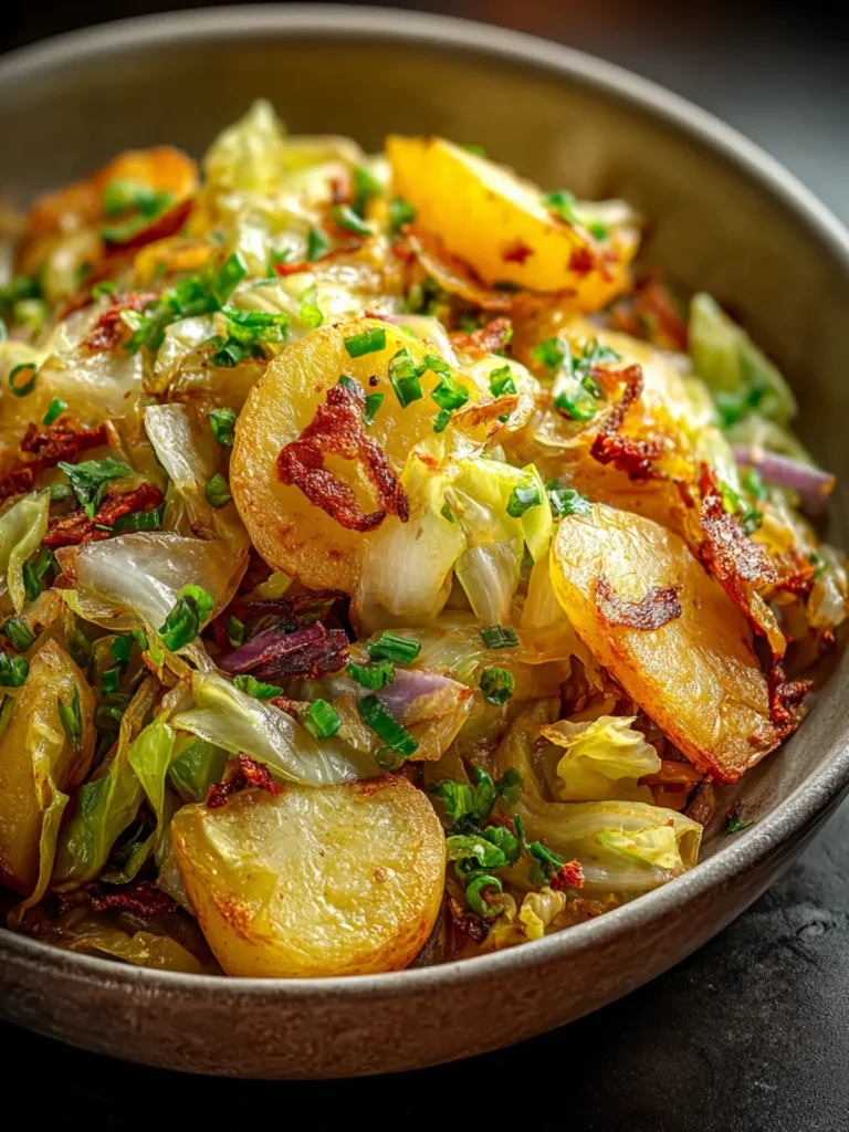 Savory Fried Cabbage and Potatoes Recipe to Savor First Image