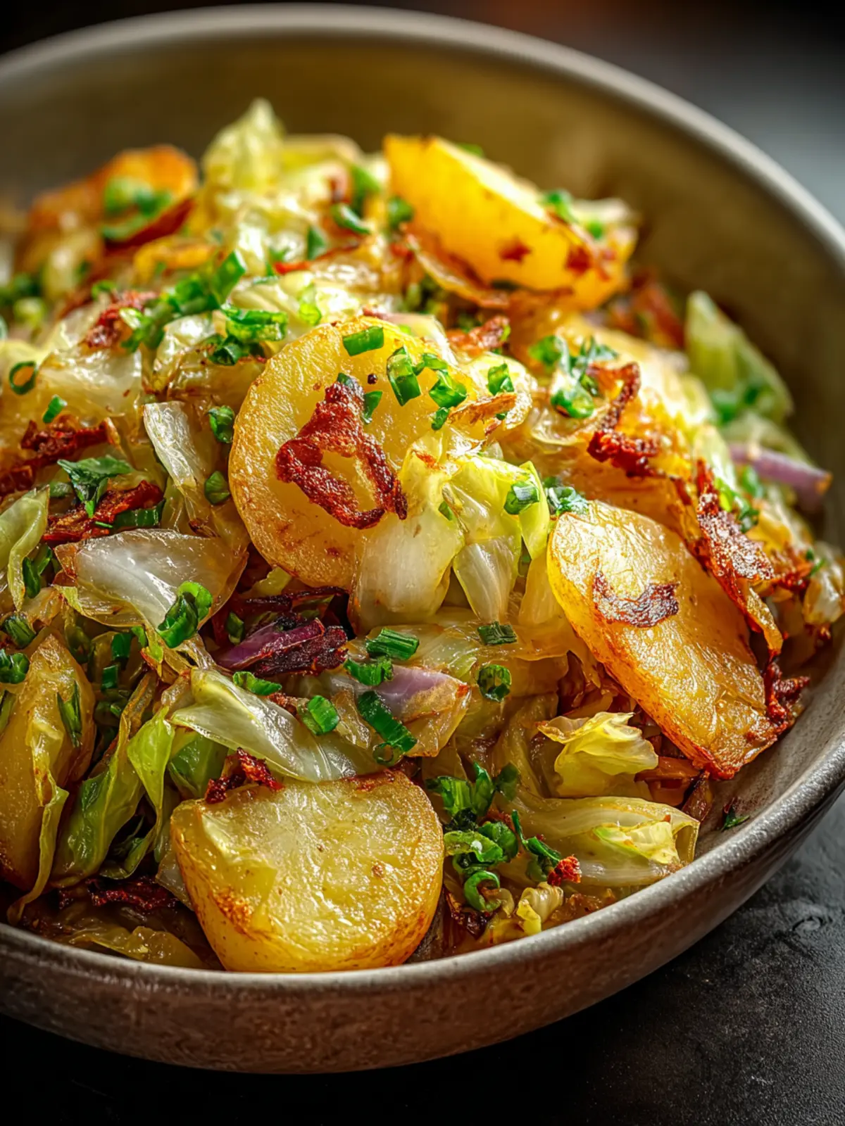 Savory Fried Cabbage and Potatoes Recipe to Savor First Image