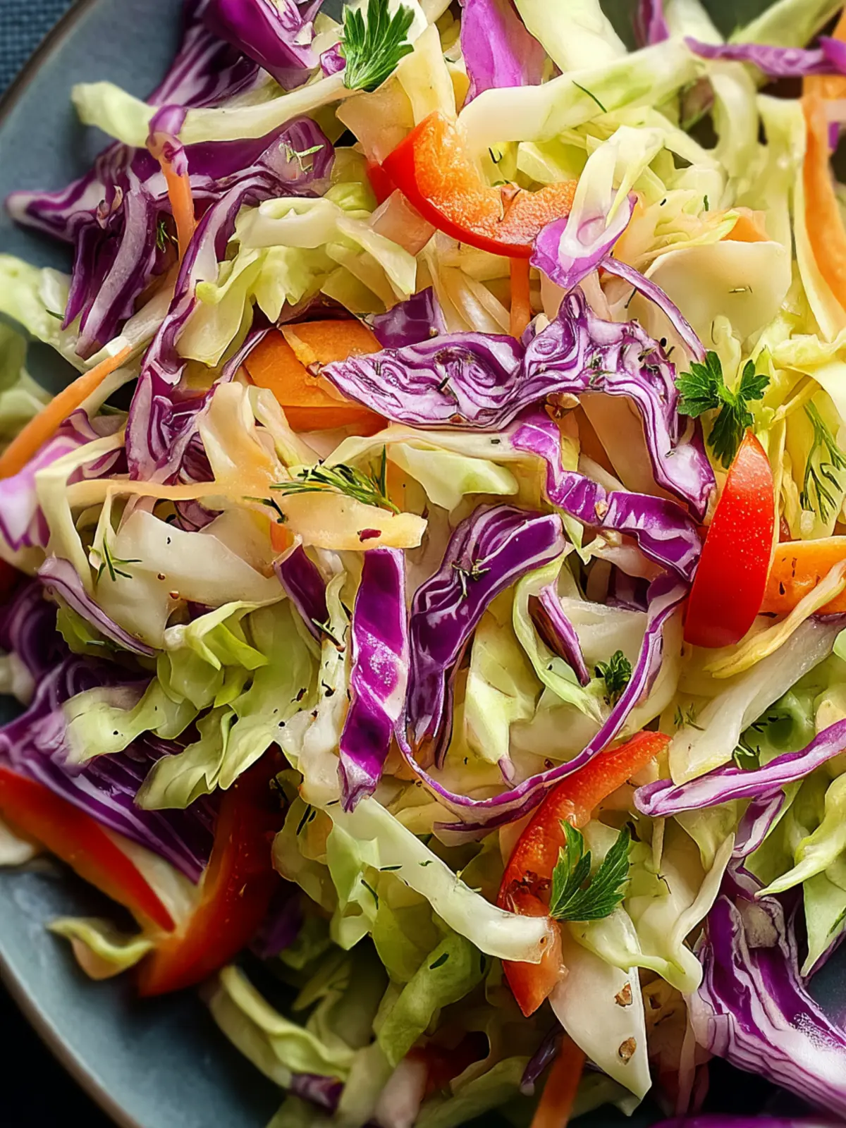 Crunchy Cabbage Salad Recipe for Vibrant Gatherings First Image
