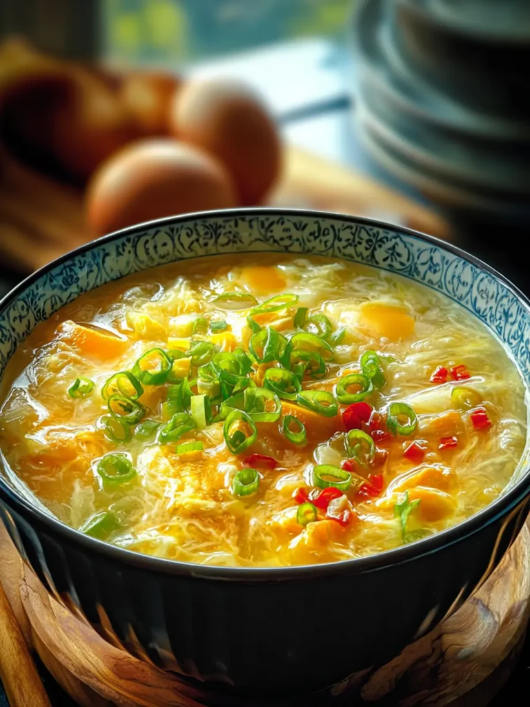 Irresistible Egg Drop Soup Recipe – Comfort in a Bowl First Image