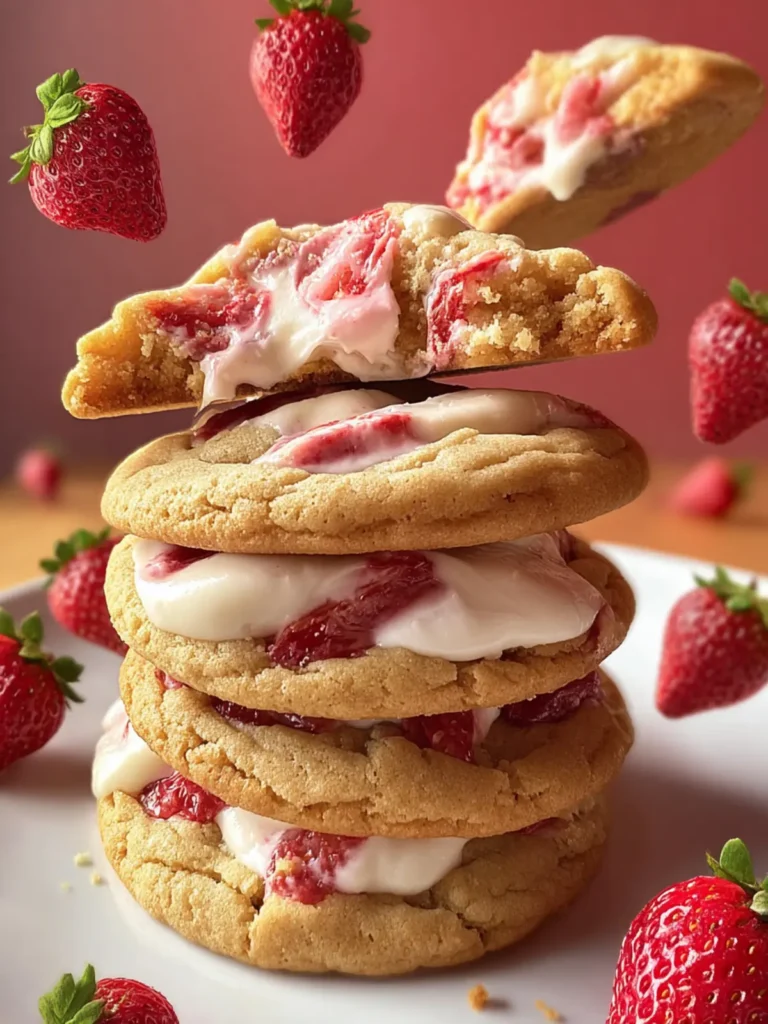 Strawberries and Cream Cookies: 7 Steps to Joyful Baking First Image