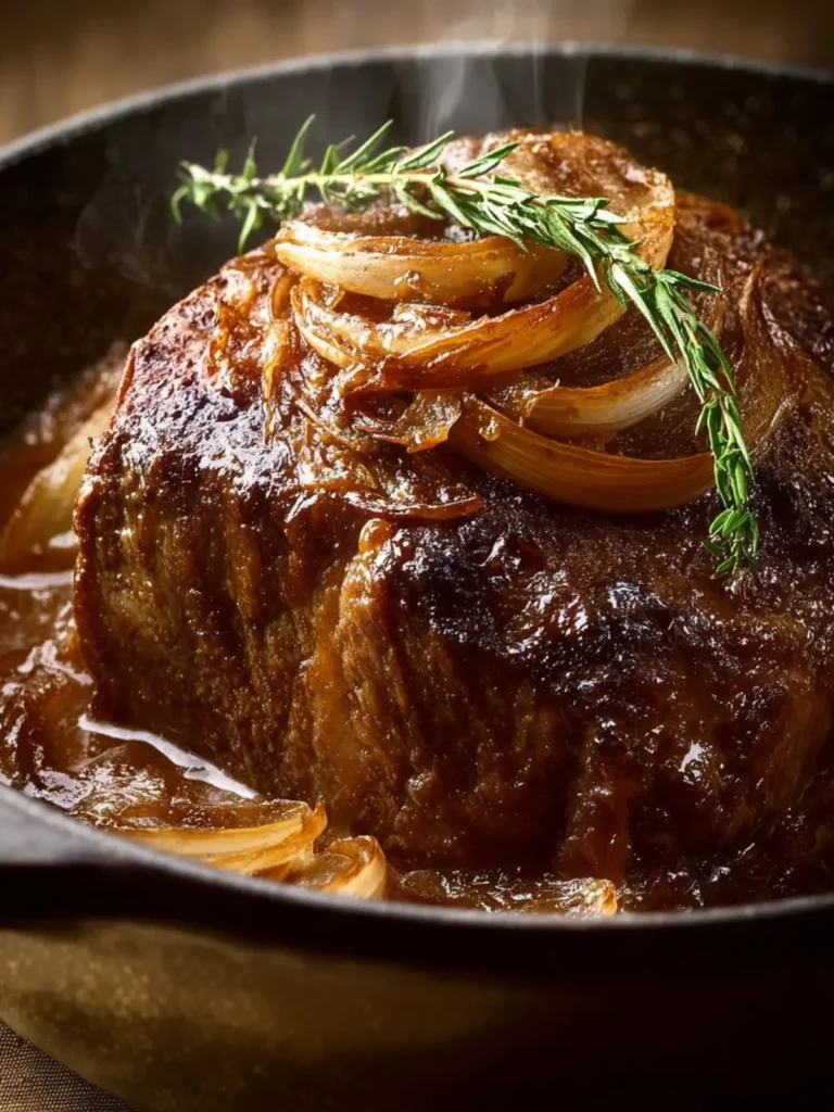 Caramelized French Onion Pot Roast First Image