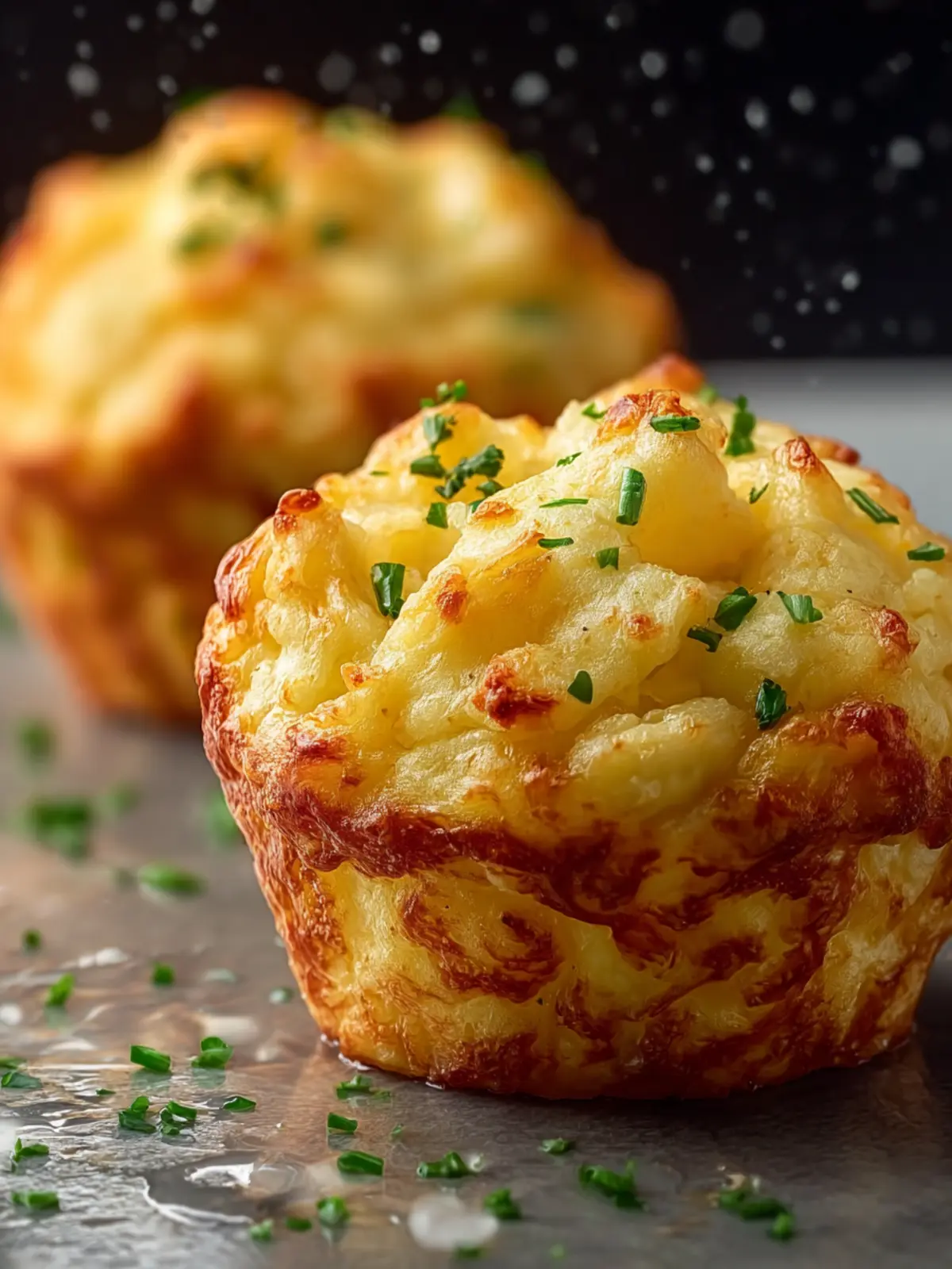 Cheesy Mashed Potato Muffins First Image