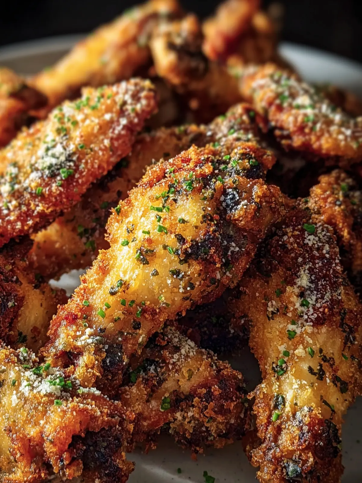 Crispy Air Fryer Parmesan Wings – Game Day Delight First Image