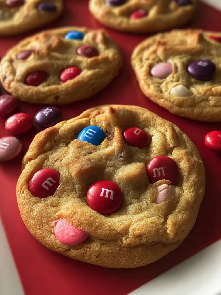 Valentine’s Day M&M Cookies: 7 Sweet Moments to Share First Image