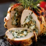 The Best Herbed Ricotta Stuffed Chicken Rolls First Image
