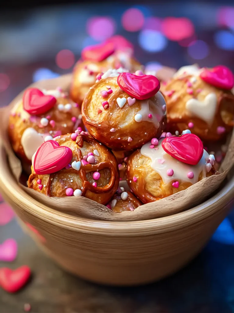 Irresistible Valentine’s Day Pretzel Bites Recipe First Image