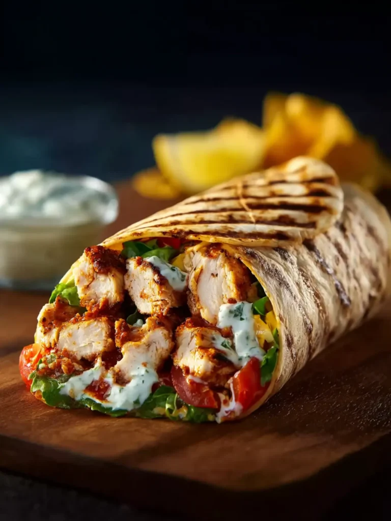 Chipotle Ranch Grilled Chicken Burrito First Image