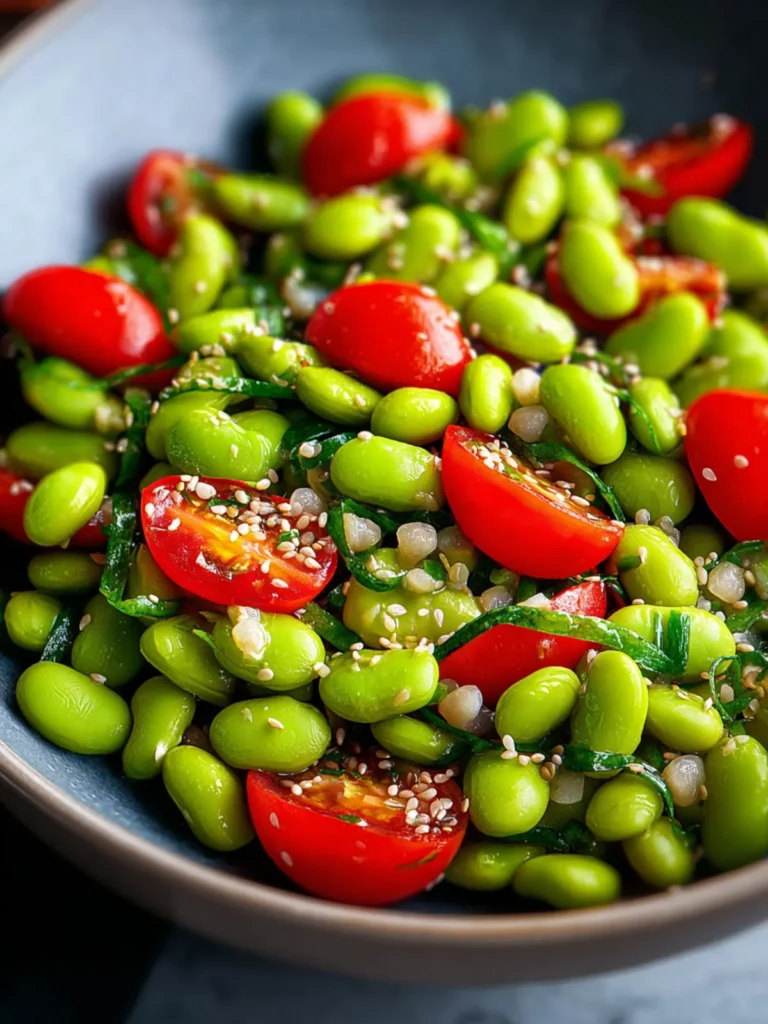 Delicious Protein Packed Edamame Salad Recipe to Wow You First Image