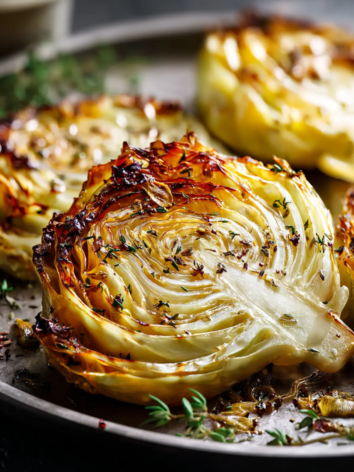 Irresistible Garlic Roasted Cabbage Recipe You’ll Love!