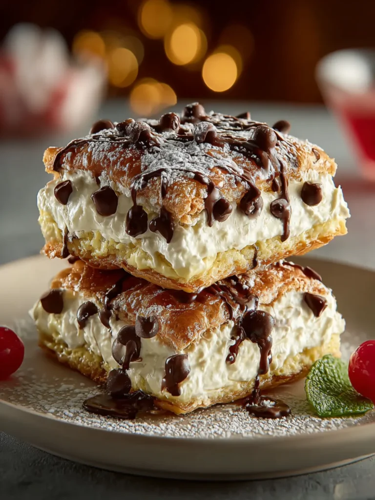 Classic Cannoli Squares: Irresistible Creamy Bars in 7 Easy Steps First Image