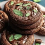 Irresistible Chocolate Mint Cookies for a Sweet Treat First Image