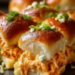 Buffalo Chicken Pizza Dip Sliders First Image