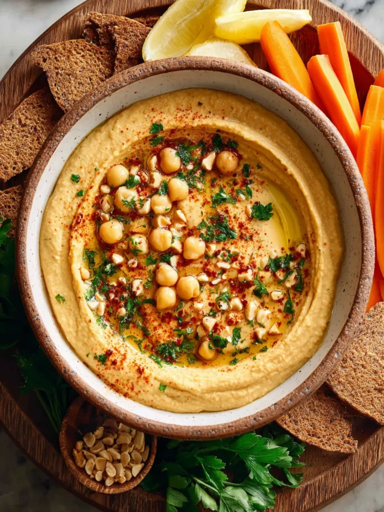 Irresistible Peanut Butter Hummus Recipe for Snacking First Image