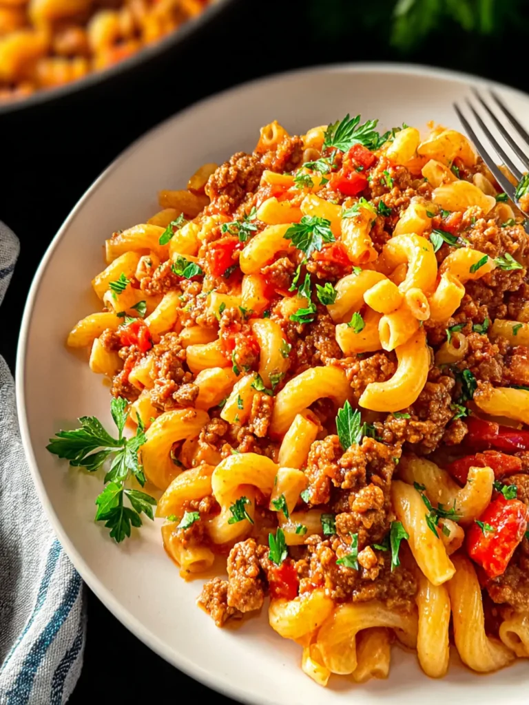 Easy Sloppy Joe Pasta: A Comforting Family Favorite First Image