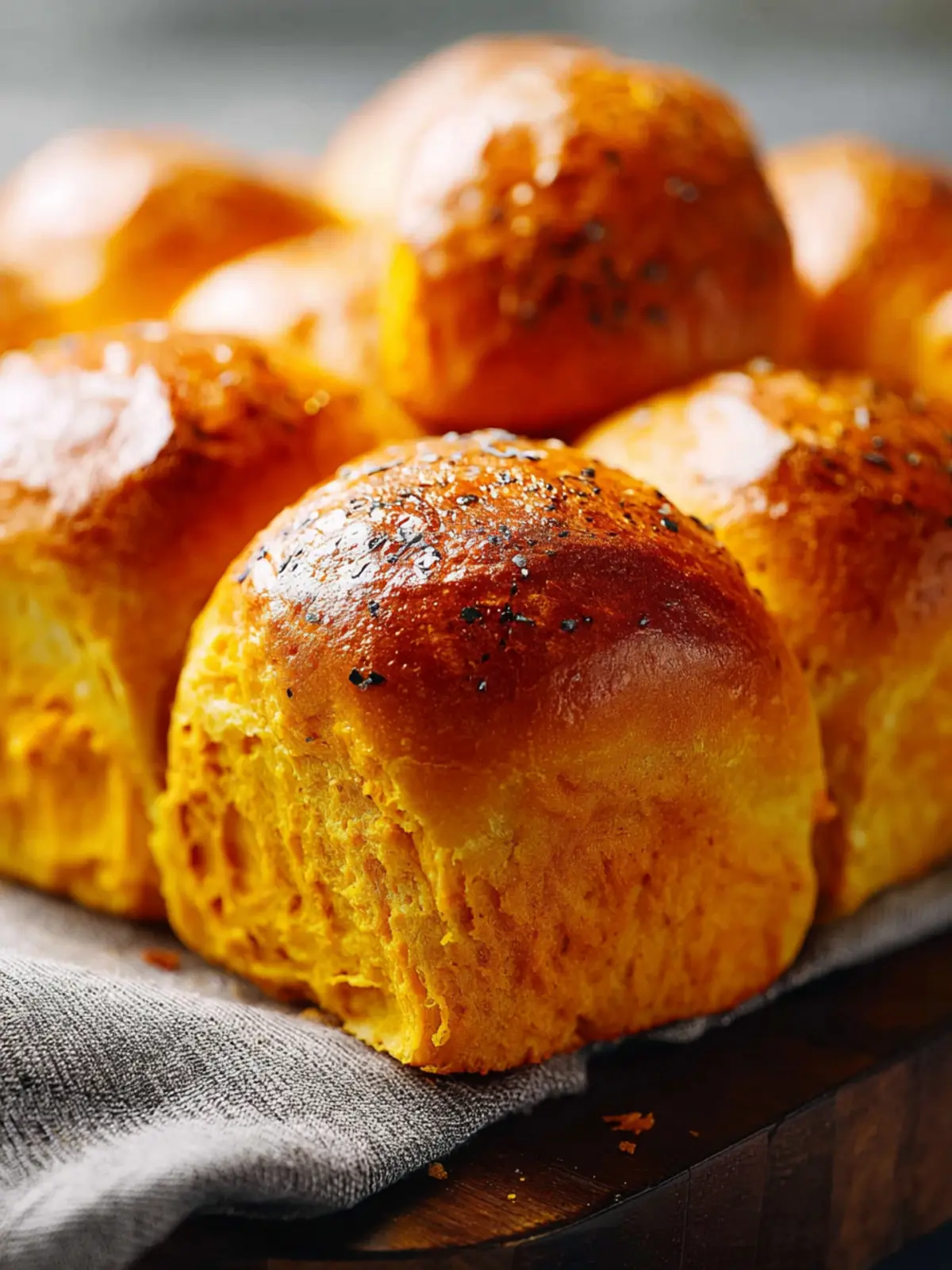 Sweet Potato Dinner Rolls Recipe First Image