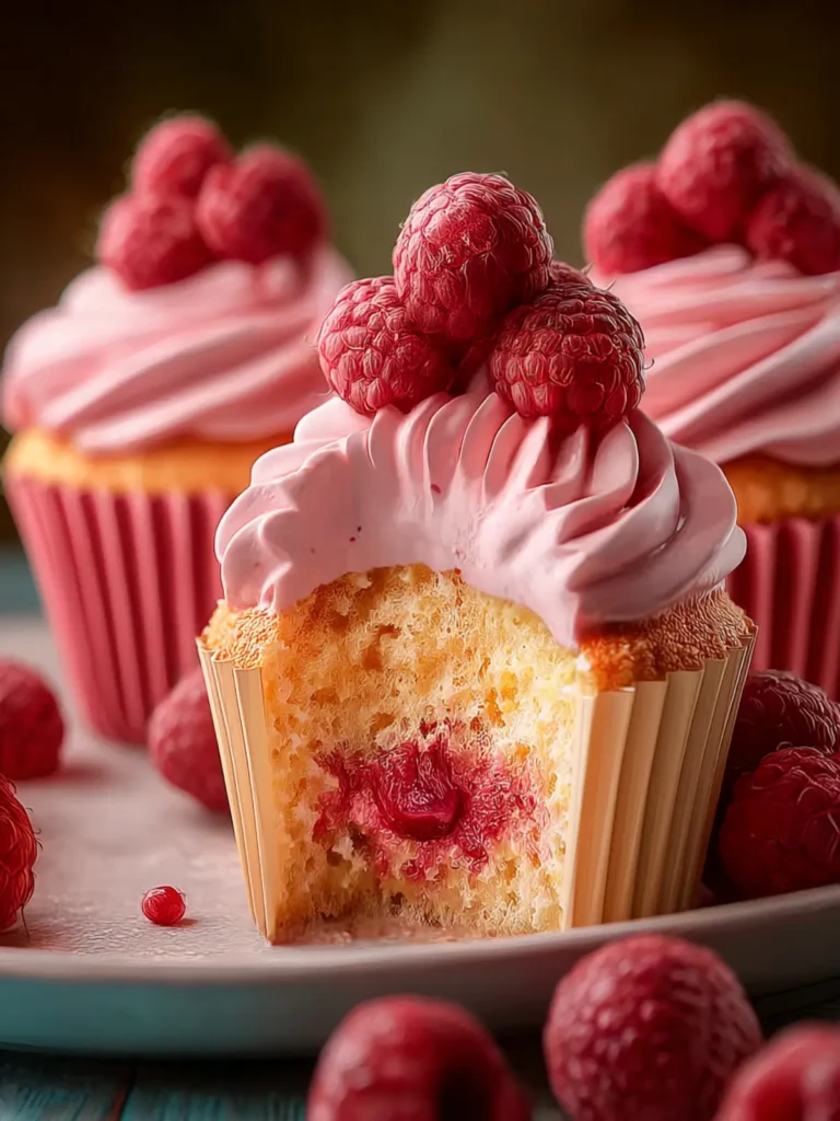Raspberry Cupcakes: An Incredible Ultimate Recipe First Image