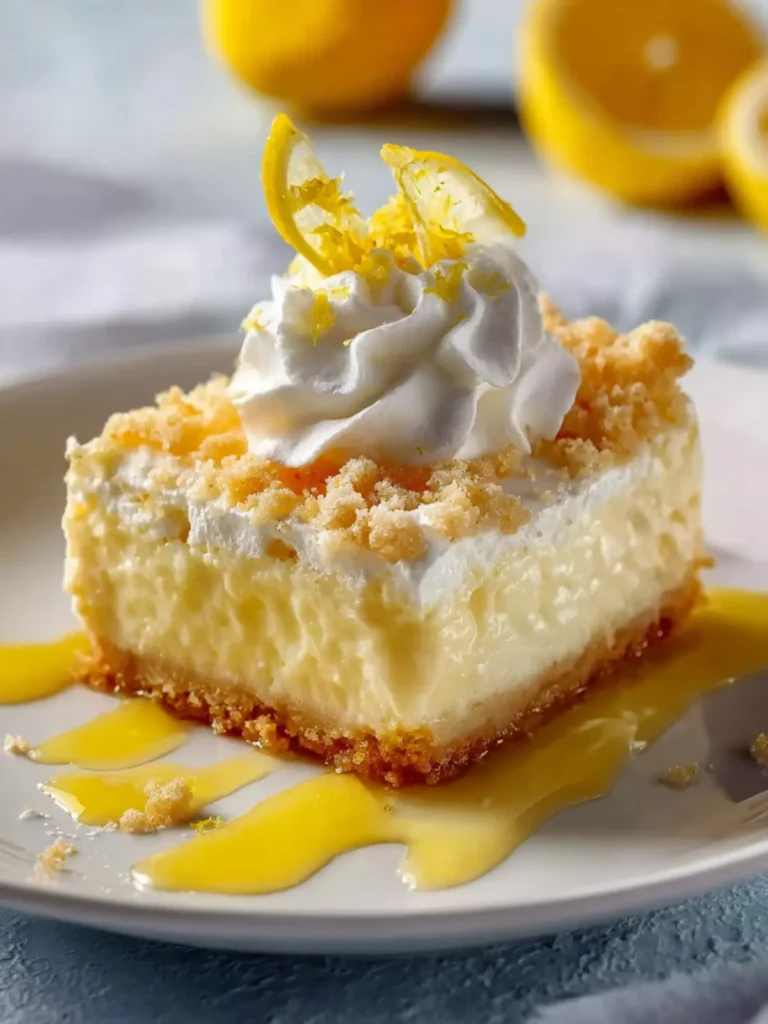 Lemon Cream Cheese Cake First Image