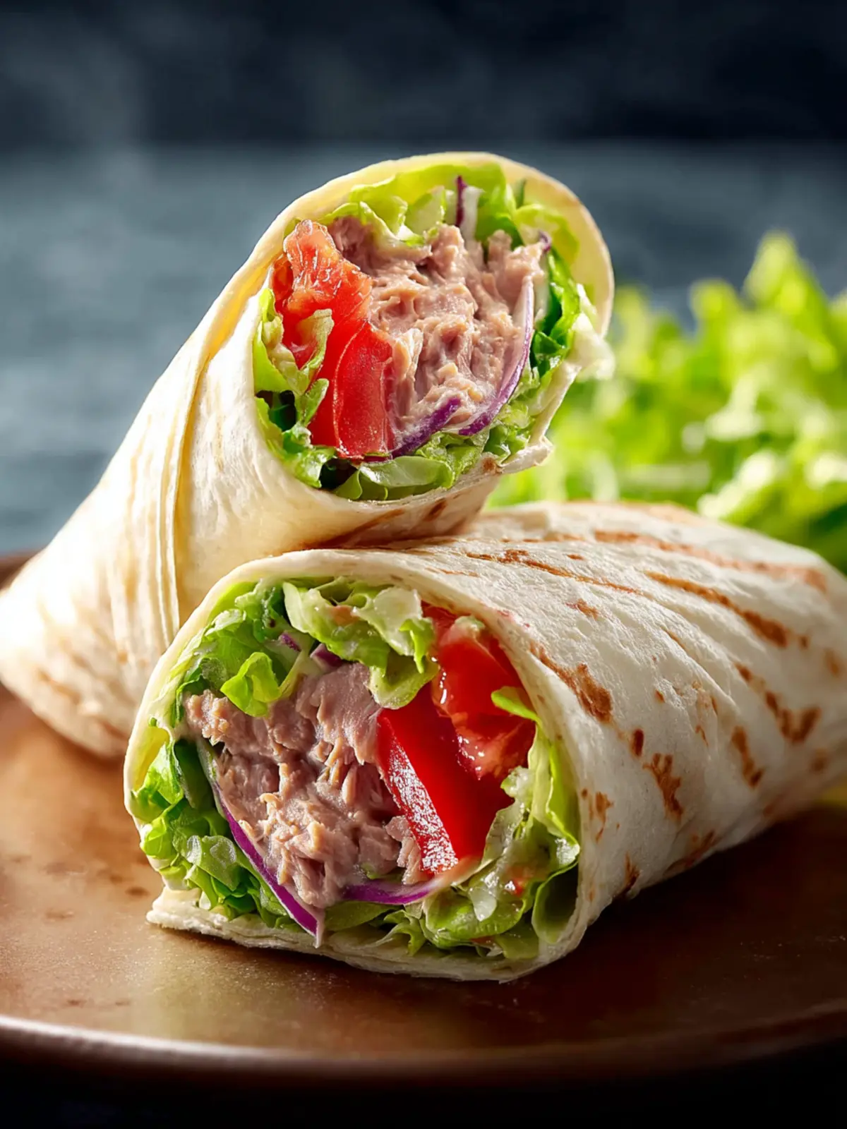 Tuna Wrap Quick Lunch Recipe First Image