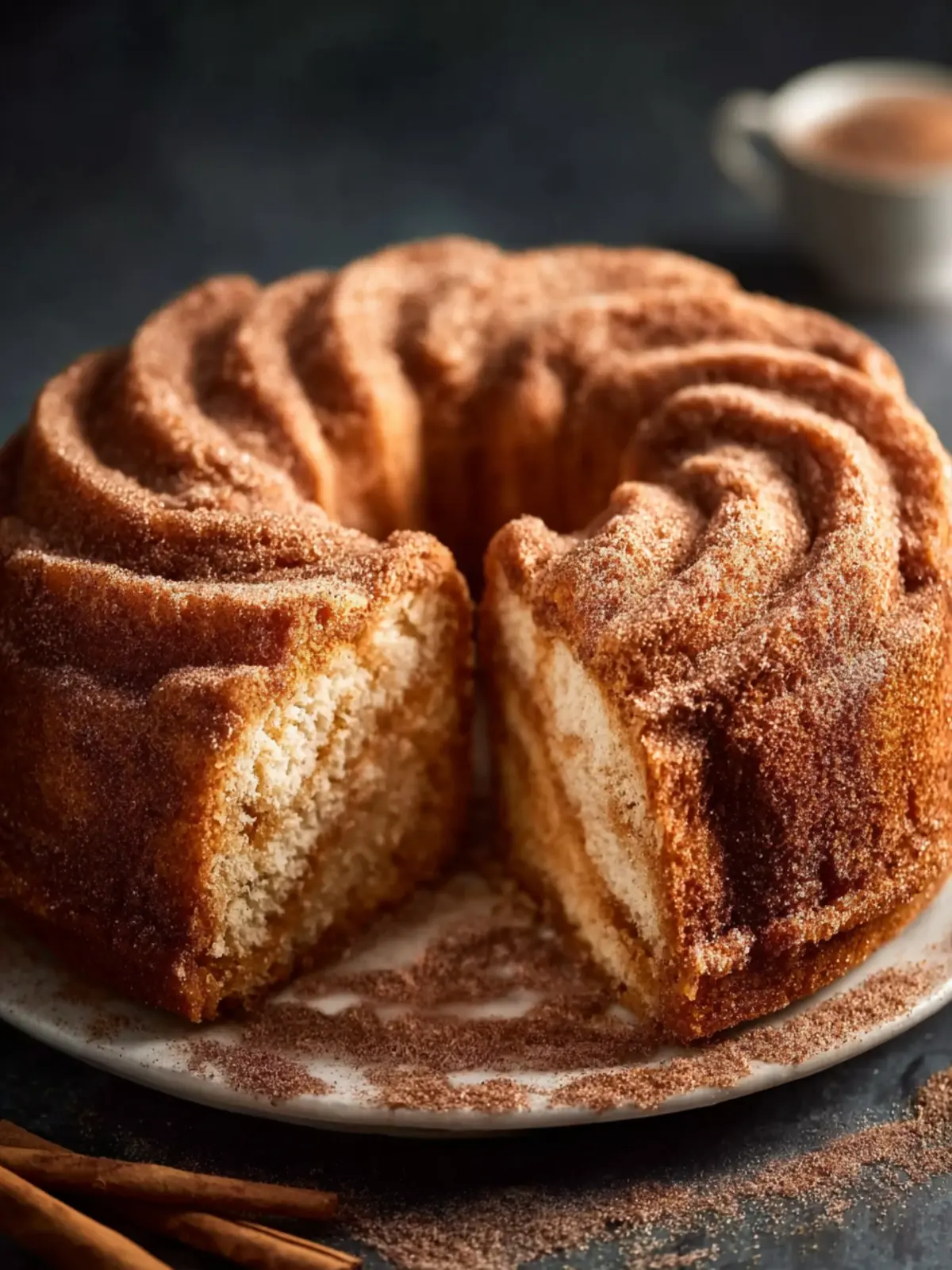 Easy Snickerdoodle Bundt Cake First Image