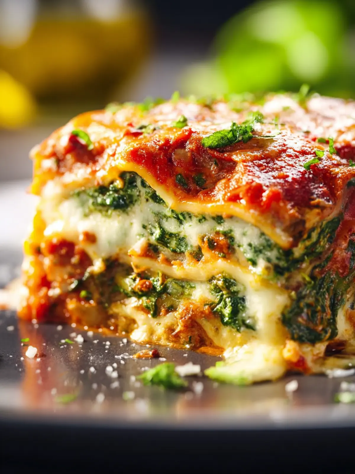 Easy Spinach Lasagna Recipe First Image