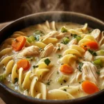 Comforting Creamy Chicken Noodle Soup Recipe to Savor First Image