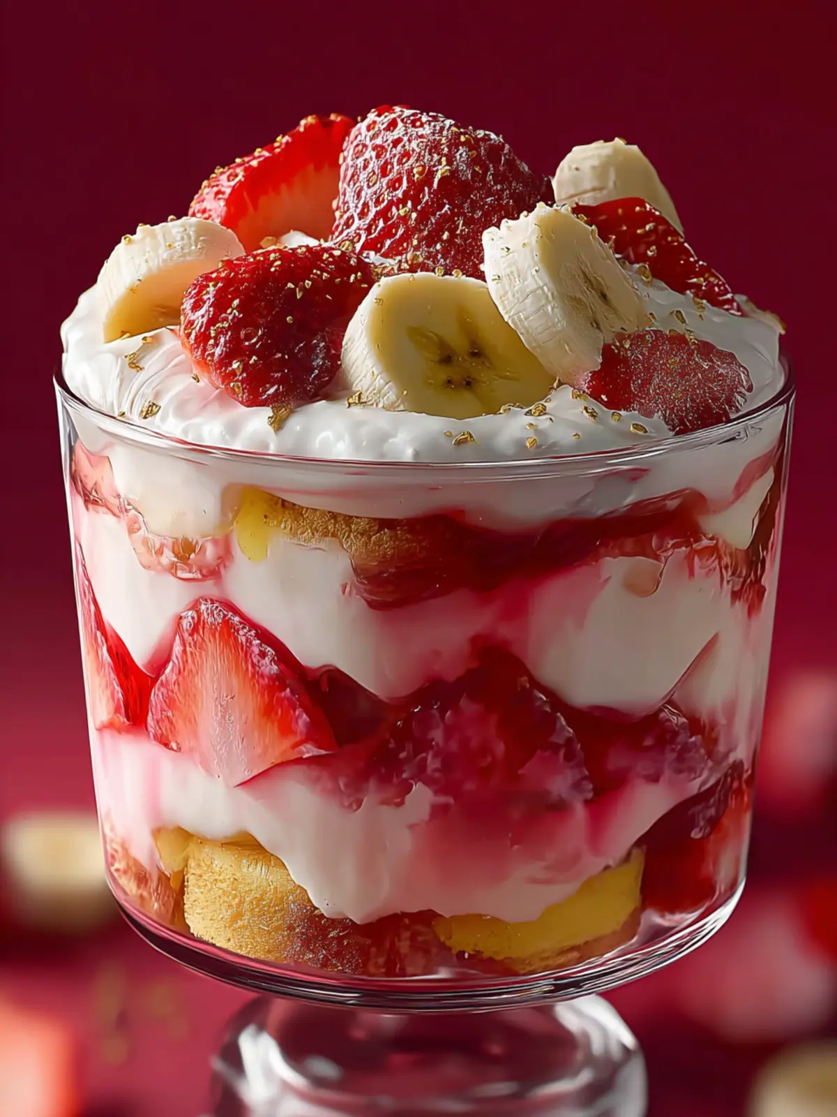 Strawberry Banana Pudding Dream Recipe First Image