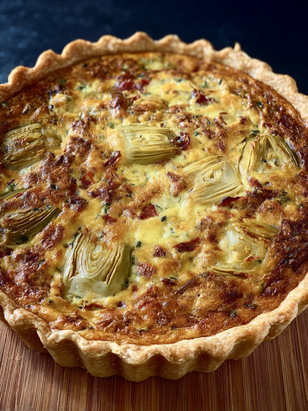Artichoke Quiche First Image