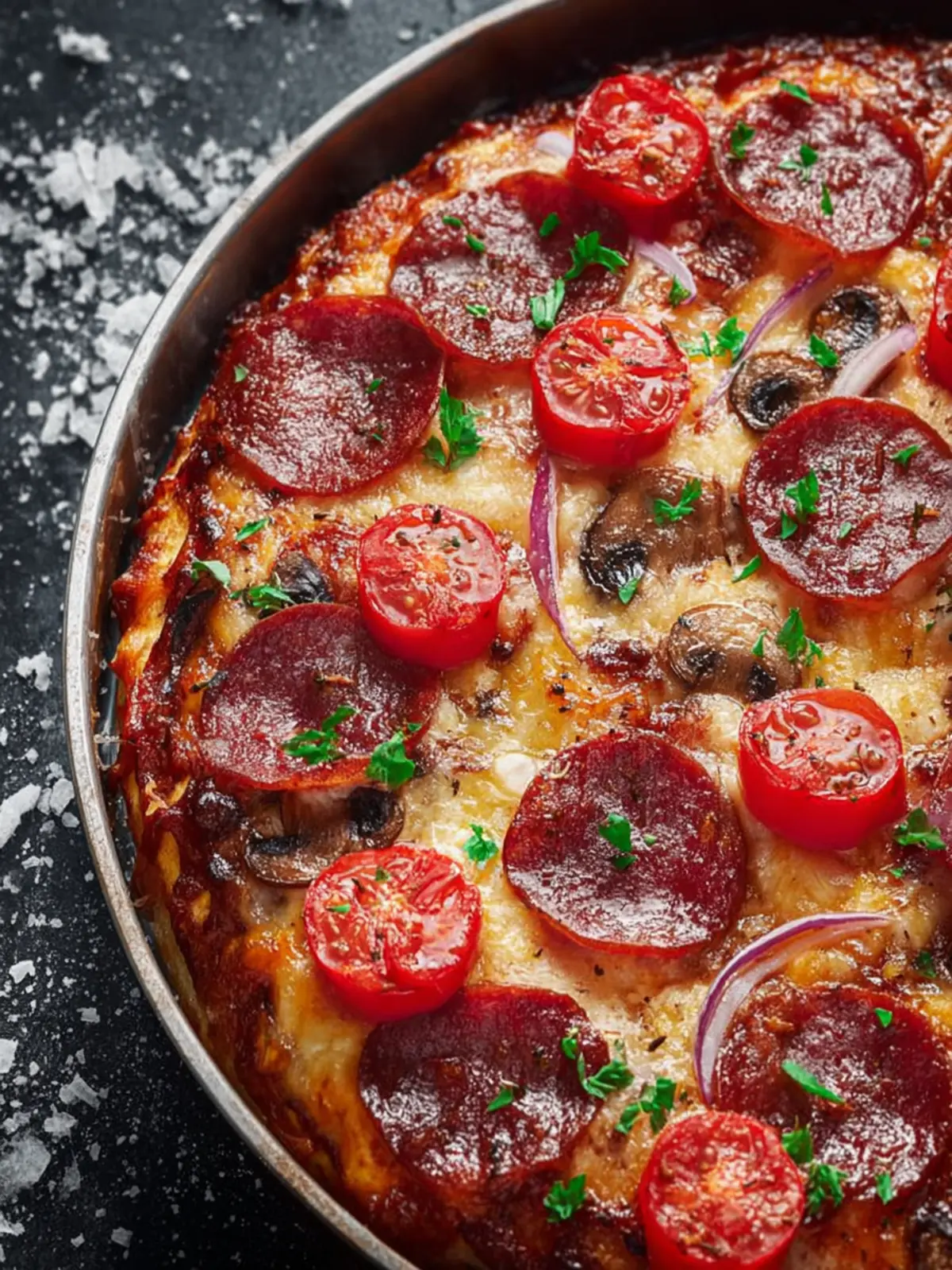 crustless pizza First Image