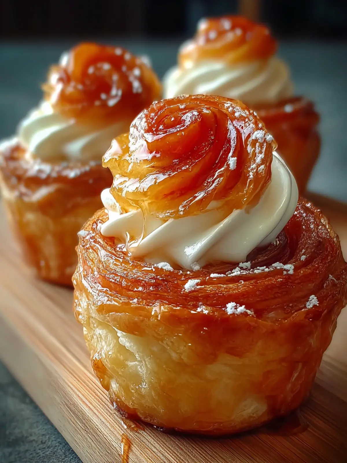 Irresistible Peach Pie Cruffins – A Summer Delight! First Image