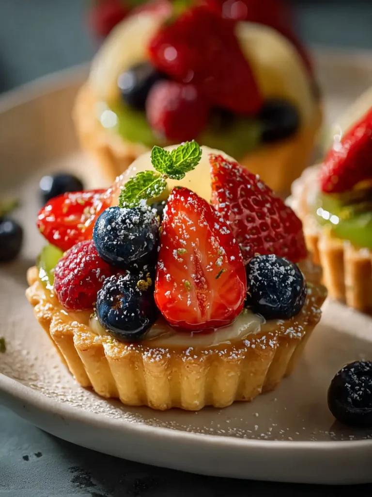 Mini Fruit Tarts: Easy, Colorful & Delicious Dessert Recipe First Image