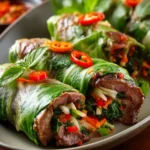 Ultimate Thai Basil Beef Rolls You’ll Crave Daily First Image