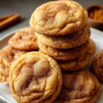 Brown Butter Pumpkin Snickerdoodle Cookies First Image