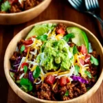 Ground Turkey Taco Bowls First Image