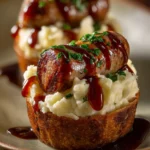 Crispy St. Patrick’s Irish Bangers & Mash Cups for Festive Fun First Image