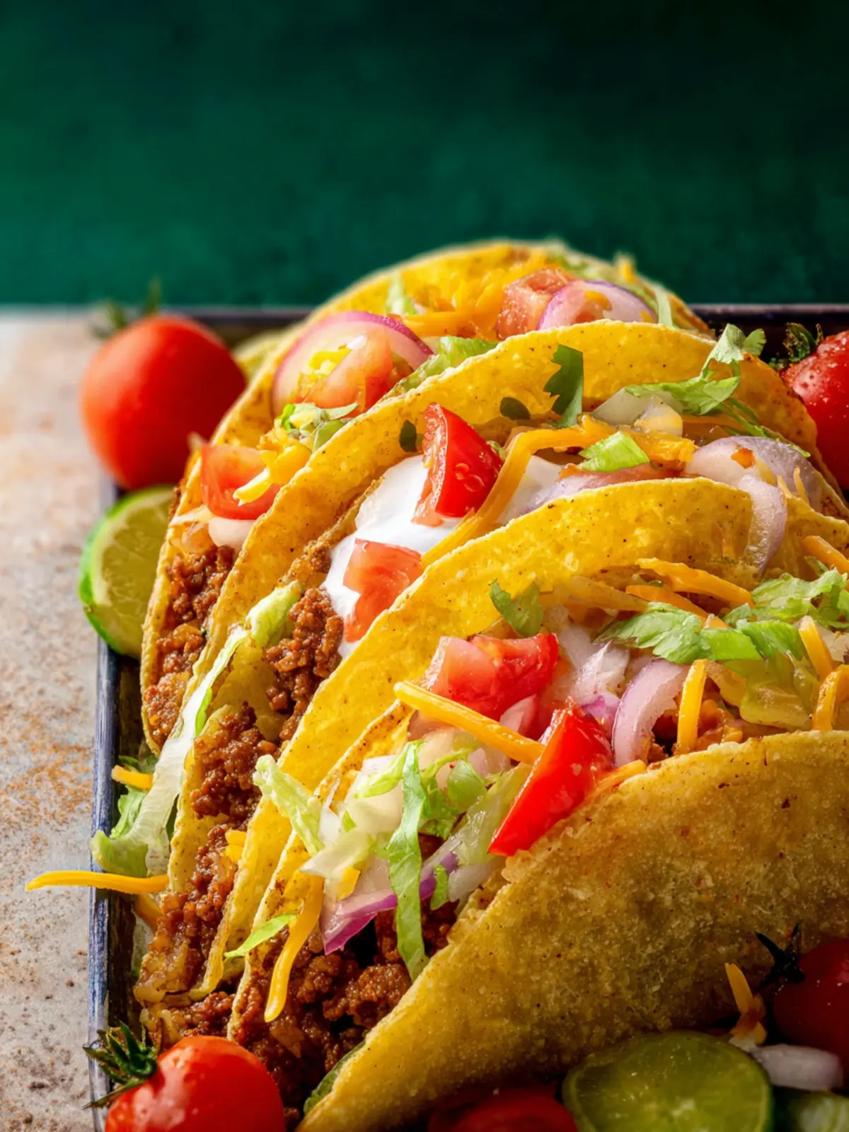 Baked Beef Tacos: Irresistibly Cheesy and Homemade Goodness