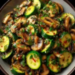 Zucchini Mushroom Sauté First Image