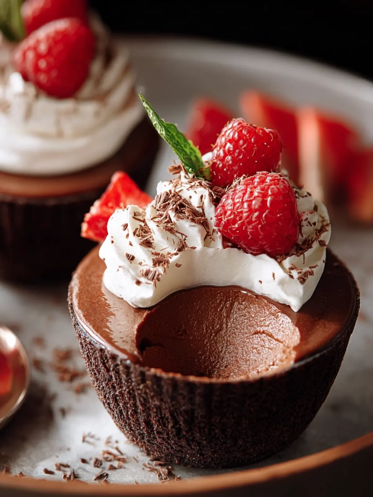 Chocolate Mousse Cups First Image