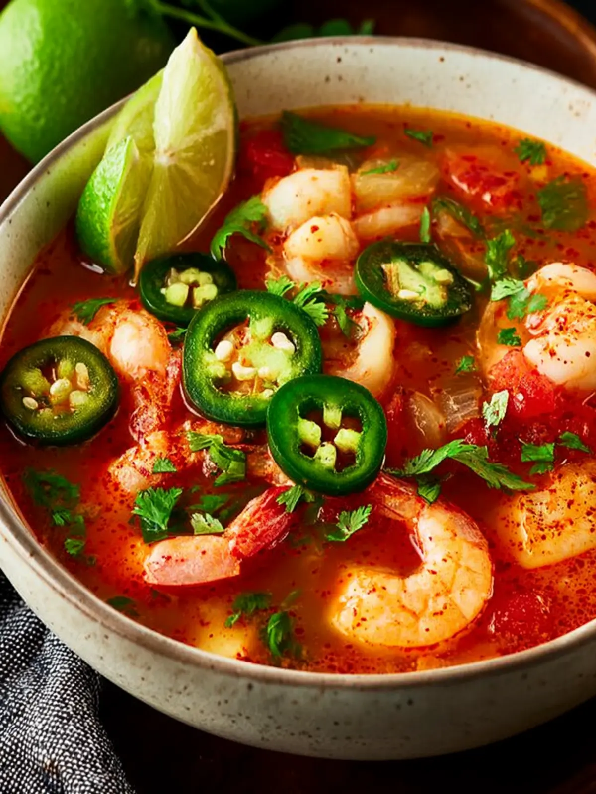 Spicy Shrimp Soup: A Bold and Cozy Bowl of Comfort